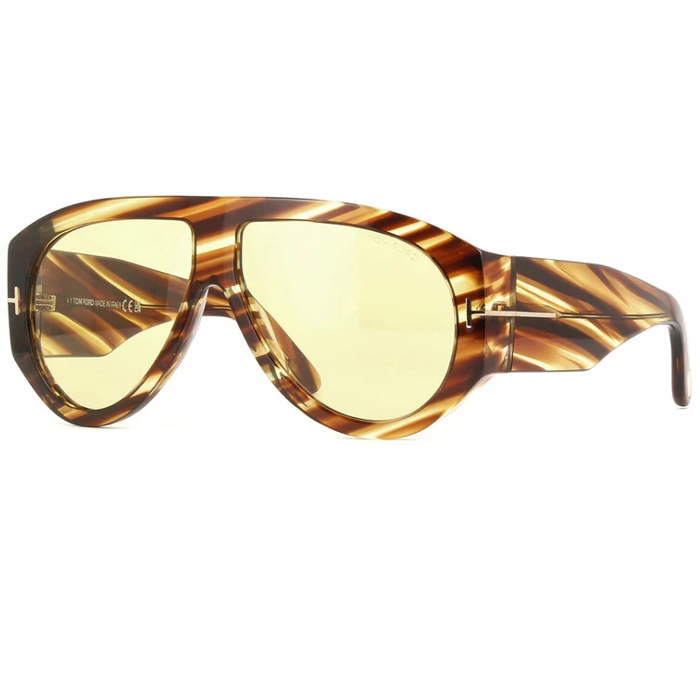 TOM FORD BRONSON BROWN YELLOW