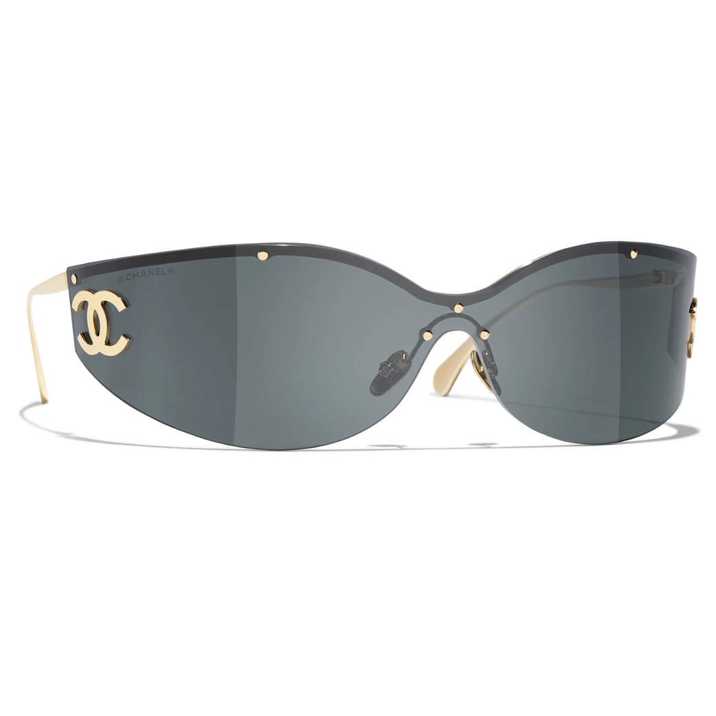 CHANEL SHIELD BLACK